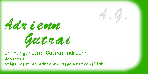 adrienn gutrai business card